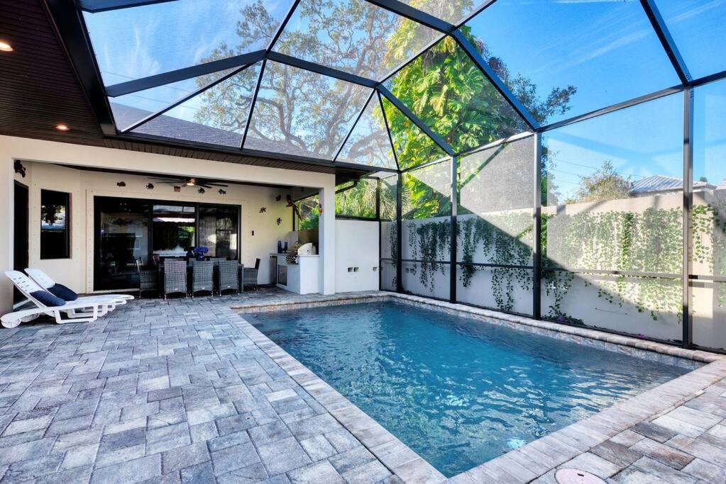 Courtyard Home With Pool, Spa & Sauna Close To Beach & City Center Sarasota Extérieur photo