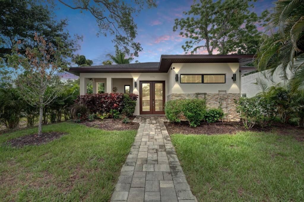 Courtyard Home With Pool, Spa & Sauna Close To Beach & City Center Sarasota Extérieur photo