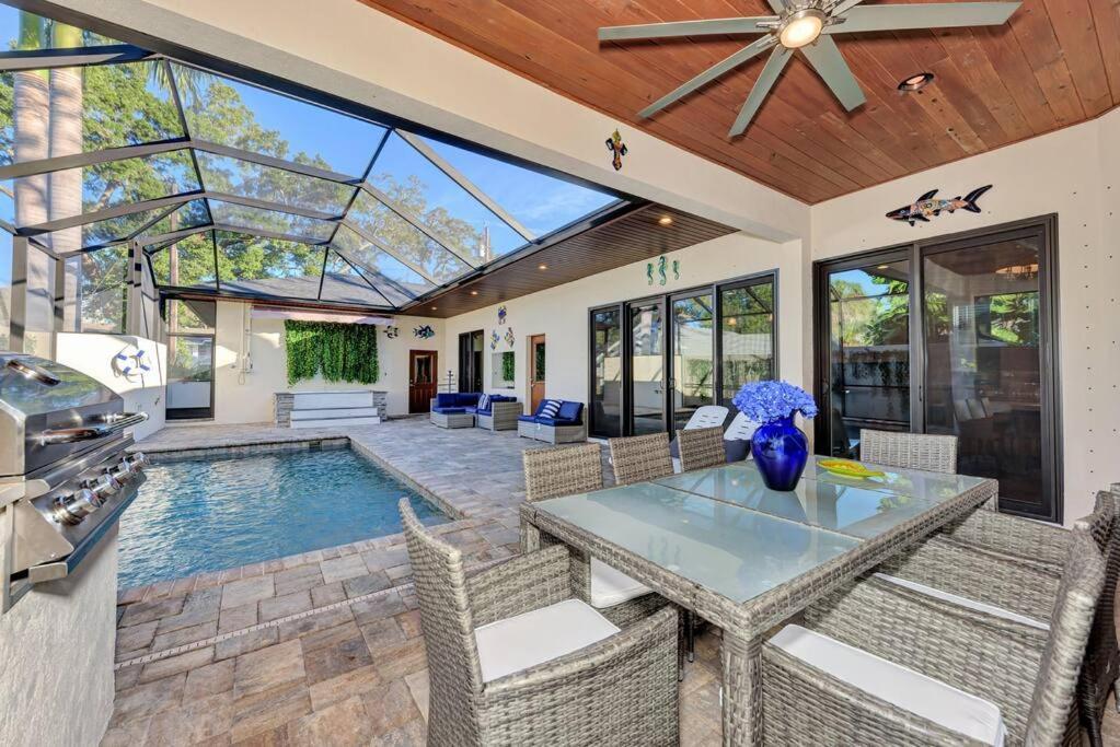 Courtyard Home With Pool, Spa & Sauna Close To Beach & City Center Sarasota Extérieur photo