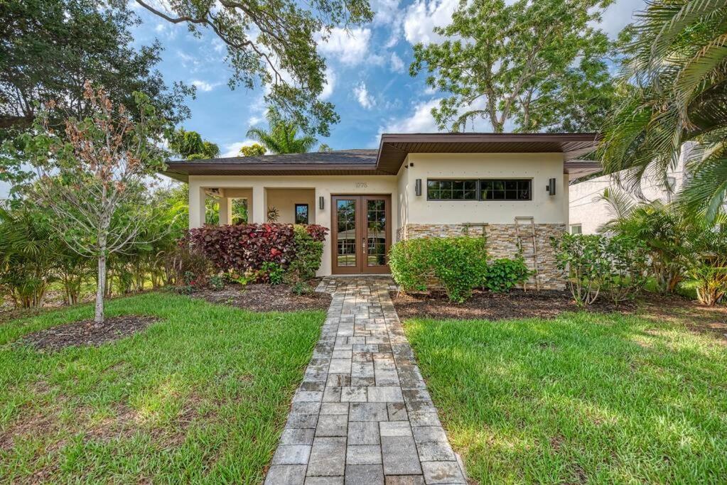 Courtyard Home With Pool, Spa & Sauna Close To Beach & City Center Sarasota Extérieur photo