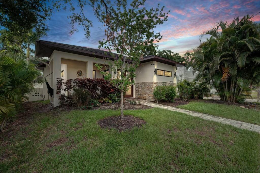 Courtyard Home With Pool, Spa & Sauna Close To Beach & City Center Sarasota Extérieur photo